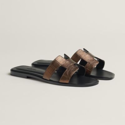 Oran sandal - Grey | Hermès USA